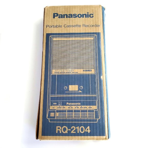 Panasonic Other - VTG Panasonic Portable Cassette Recorder EUC